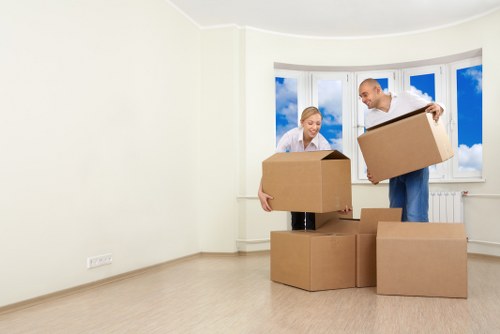 Home moving with a van in Fulham