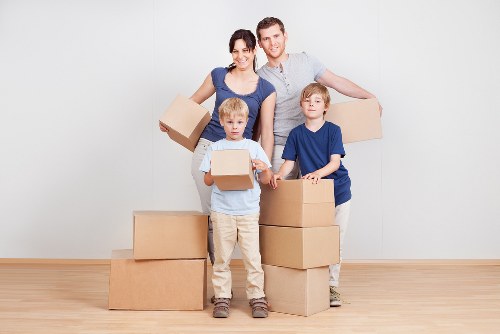 Man and van service helping with a local move in Fulham