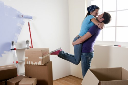 Professional Fulham Man And Van team working safely during a relocation