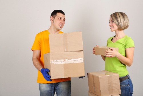 Local removals team managing access and parking challenges in Fulham