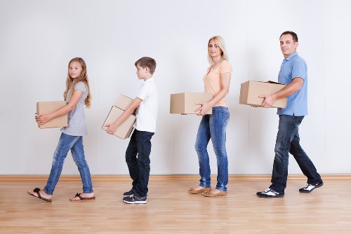 Office relocation transport arranged for a Fulham business move