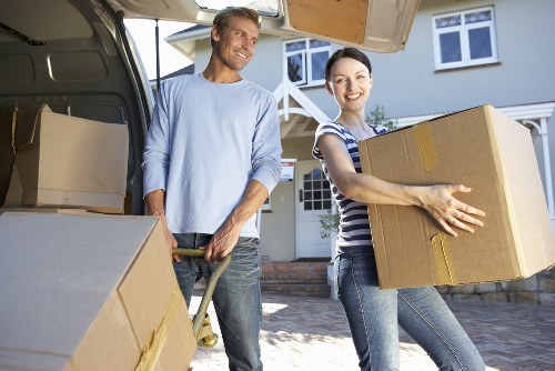 Packing and furniture protection for a local Fulham removals job